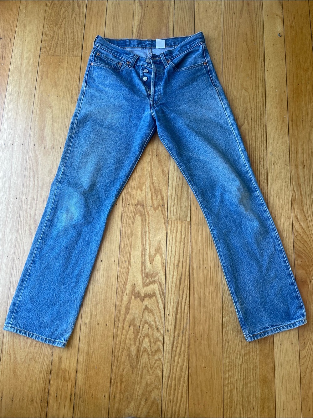 Levi’s Blue Straight-Leg Jeans